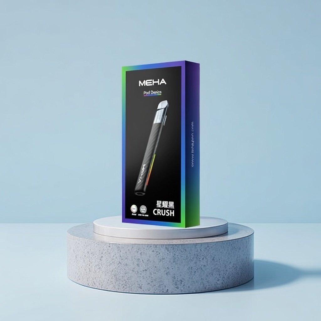MEHA 魅嗨 星耀版五代主機 7W-10.5W 三檔恆壓輸出調節 450mAh 旗艦級高能量中心 RGB 氛圍燈潮流設計 台灣現貨秒發:圖片 2
