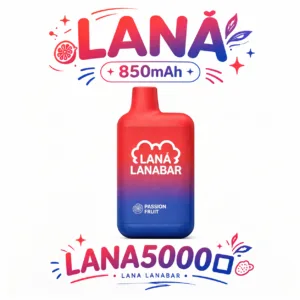 LANA 5000Puffs 拋棄式設備 純粹視覺美學工藝 800mAh 穩定動力輸出 極致純淨手感 CP 值怪獸 台灣現貨