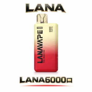 LANA 6000 口拋棄式 純粹爆汁果萃層次 550mAh 穩定補能核心 8ml 持久儲油空間 Mesh 霧化穩定輸出 台灣現貨