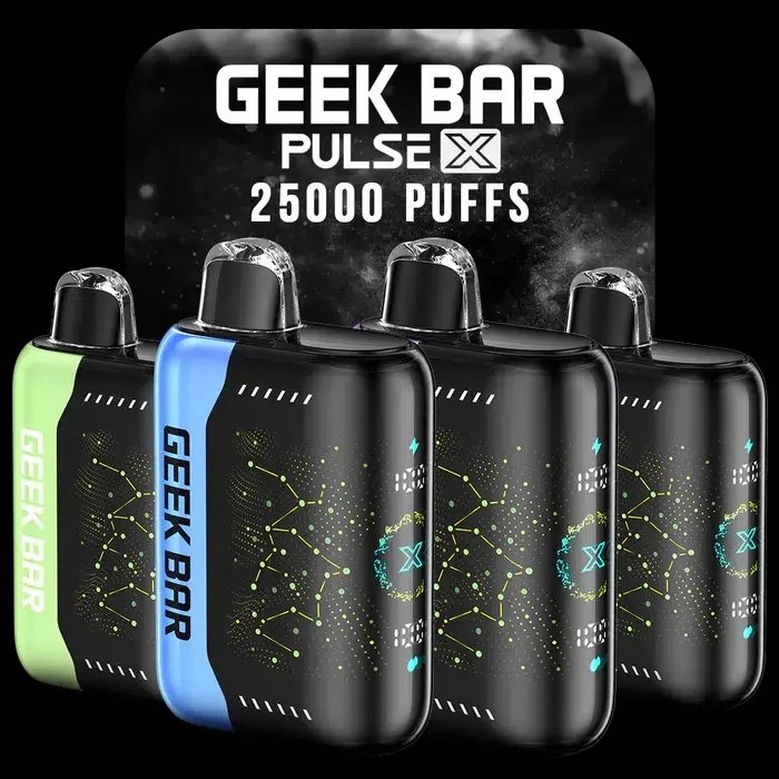 【買5送1超值購】GEEK BAR 星空系列 25000 口 純粹穩定動力輸出方案 18ml 巨量儲油空間 5% 尼古丁鹽配比 3D 全螢幕智慧監測技術 台灣現貨:圖片 4
