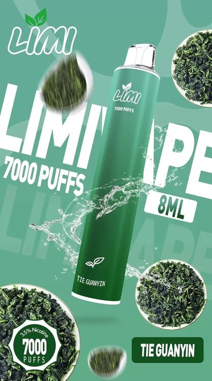 LIMI 7000口 吸氣會發光 LED 燈超帥 3.5% 夠勁擊喉感冰涼超爽 650mAh續航 可充電設計不用怕沒電 台灣現貨:圖片 5