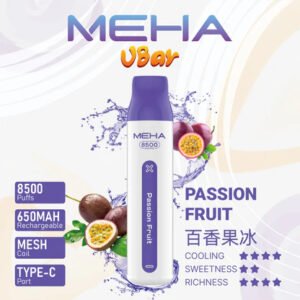 MEHA VBar魅嗨小白條 8500口 650mAh 穩定電力支持 Mesh 科技還原冰爽果香層次 3% 丁鹽配方 台灣現貨