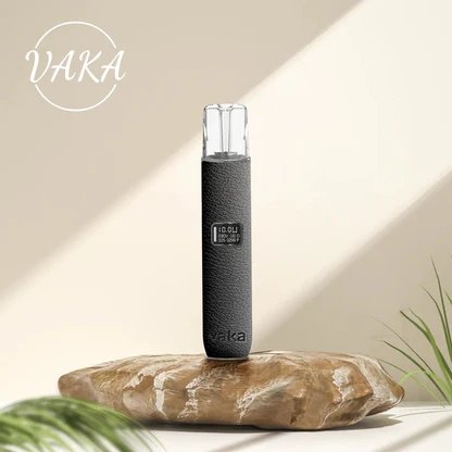 VAKA 一代真皮主機 LED有螢幕看電量 超高端義大利真皮手感 380mAh 高效電路平衡技術 完美適配一代通用煙彈 台灣現貨:圖片 6