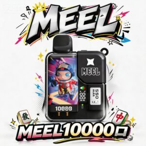 MEEL Boost 10000口抛棄式 純粹穩壓輸出 雙檔位模式切換技術 550mAh 補能續航 LABUBU聯名趣味造型 台灣現貨秒發
