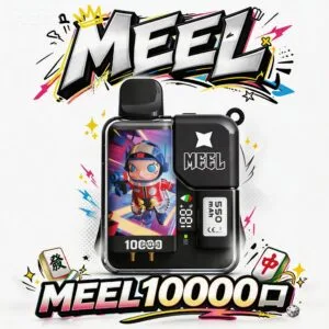 MEEL Boost 10000口抛棄式 純粹穩壓輸出 雙檔位模式切換技術 550mAh 補能續航 LABUBU聯名趣味造型 台灣現貨秒發