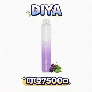 DIYA 叮啞 7500 拋棄式 10ml 巨量裝純粹還原 超極致水果冰 夠涼才好抽 Type-C 高效補給續航 台灣現貨秒發